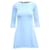 REFORMATION Mini-robe blanche avec lien au dos Tencel Écru  ref.1285441