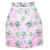MARY KATRANTZOU Floral Neoprene Skirt Pink Polyester  ref.1285445