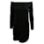Autre Marque Scanlan & Theodore Stretch Leather Off Shoulder Dress Black  ref.1285501