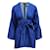 REFORMATION Denim Long Sleeve Mini Dress  ref.1285507