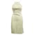 REFORMATION Open Back Linen Checked Dress Beige  ref.1285513