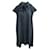 Autre Marque Contemporary Designer Navy Blue Deconstructed Dress Acetate  ref.1285536