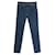 Louis Vuitton, Blaue Jeans mit Monogramm auf der Gesäßtasche Baumwolle Elasthan  ref.1285553