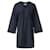 Acne Studios Robe de soirée en popeline Mali Coton Bleu Marine  ref.1285587