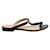 Givenchy Givenchy Black Elba Thong Sandals Leather  ref.1285620