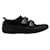 Gucci Low Top Leather Suede Velcro Sneakers Negro Suecia Cuero Lienzo  ref.1285624