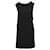 Autre Marque Robe de créateur contemporaine en soie noire avec détails en perles  ref.1285633