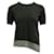 Autre Marque DESIGNER CONTEMPORAIN T-shirt en tricot gris Coton  ref.1285643