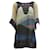 Robe mi-longue en soie multicolore Diane Von Furstenberg  ref.1285645