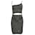 Autre Marque CONTEMPORARY DESIGNER Rhinestone Mini Dress Black  ref.1285650