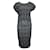 MAJE Cap Sleeve Midi Dress Black Viscose  ref.1285651