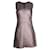 Diane Von Furstenberg Rosa glitzerndes Kleid Pink Polyester Nylon Acryl  ref.1285665
