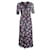 Diane Von Furstenberg Floral Ruched Dress Multiple colors Nylon  ref.1285670