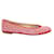 Giuseppe Zanotti Pink Suede Ballerinas with Crystal Embellishments  ref.1285683