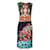Vestido a media pierna sin mangas con estampado floral y de peces multicolor de Mary Katrantzou Seda  ref.1285728