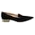 Nicholas Kirkwood - Chaussures pointues avec fausses perles Suede Noir  ref.1285736