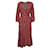 Ganni Ref Dlorl Print Wrap Maxi Dress Viscose  ref.1285783