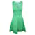 Autre Marque CONTEMPORARY DESIGNER Green V-neck Dress Cotton Elastane Polyamide  ref.1285808
