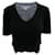 Alexander Wang camiseta negra de punto Negro Algodón  ref.1285810