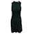 Autre Marque CONTEMPORARY DESIGNER Slim Fit Bottle Green Sleeveless Dress Suede Nylon Modal  ref.1285819