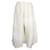 Issey Miyake Ivory and Beige Wide Leg Pleated Pants Cream Cotton Polyester  ref.1285861