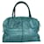 TOD'S Python Skin Green Leather D-Styling Bauletto Mini avec sangle amovible Cuir Vert  ref.1285884