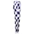Autre Marque ZEITGENÖSSISCHE DESIGNER Hose mit blau-weißem Muster Baumwolle  ref.1285891