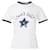 Camiseta Lucky Dior Blanco Algodón Lino  ref.1285894