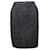DOLCE & GABBANA Black Metalic Fabric Skirt Polyester Viscose Polyamide  ref.1285954