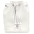Prada  Vitello Daino Bucket Bag (1BE060) White  ref.1285993