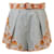 ZIMMERMANN Devi paisley linen shorts Blue Cotton  ref.1286033