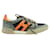 Hogan Sneakers with Orange "H" Multiple colors Suede Rubber  ref.1286037