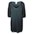 Diane Von Furstenberg Dark Green V-neckline Summer Dress Cotton  ref.1286042