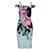 Autre Marque CONTEMPORARY DESIGNER Floral Print Midi Dress Polyester Elastane  ref.1286051