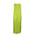 Autre Marque CONTEMPORARY DESIGNER Neon Yellow Strapless Maxi Dress Polyester  ref.1286058