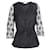 Autre Marque CONTEMPORARY DESIGNER Lace Top Black Cotton Polyester Elastane  ref.1286069