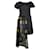 Vestido de bolinhas preto Comme Des Garcons Seda Lã  ref.1286135