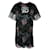 Robe t-shirt en maille Kenzo Coton Noir  ref.1286145