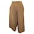 Stella Mc Cartney Pantalon ample en laine Stella Mccartney Marron  ref.1286157