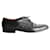 Autre Marque CONTEMPORARY DESIGNER Black Braided Lace-Up Shoes Leather  ref.1286160