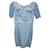 Autre Marque CONTEMPORARY DESIGNER Robe en dentelle bleu bébé Coton  ref.1286186