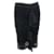 Carolina Herrera Black Lace Skirt with Front Frill Elastane Polyamide Lyocell  ref.1286231