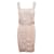Magali Pascal Peach Laser Cut Mini Dress Rayon  ref.1286255