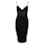 Autre Marque CONTEMPORARY DESIGNER Robe moulante noire Polyester  ref.1286261