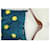 Autre Marque CONTEMPORARY DESIGNER Daisies Midi Skirt Blue Polyester  ref.1286263