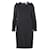 Autre Marque Vestido preto de designer contemporâneo Poliéster  ref.1286267