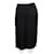 Autre Marque CONTEMPORARY DESIGNER Black Bermuda Shorts Viscose Linen  ref.1286272
