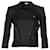 Helmut Lang Asymmetrical  Jacket Black Viscose Linen Elastane  ref.1286278