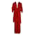 Autre Marque SILVIA TCHERASSI Red Heidy Jumpsuit Silk Elastane  ref.1286303