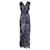 Camilla Navy Blue Printed Panelled Jumpsuit Silk  ref.1286304